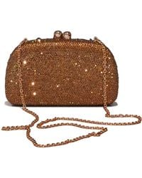 Serpui - Sac À Bandoulière Orné De Cristaux Mia - Lyst