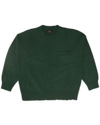 HTC - Distressed-Effect Sweater - Lyst