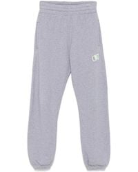 Off-White c/o Virgil Abloh - Logo-Embroidered Track Trousers - Lyst