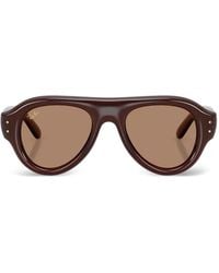 Ray-Ban - Aviator Puffer Sunglasses - Lyst