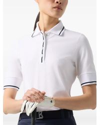 Bogner - Elenor Stripe-Trim Polo Shirt - Lyst
