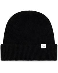Norse Projects - Bonnet Norse En Maille Côtelée - Lyst