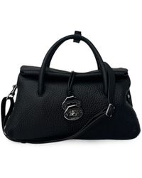 Zanellato - Petit Sac Porté Épaule Dotta Centauro À Détails De Clous - Lyst