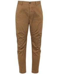 DSquared² - Button-Fastening Chino Pants - Lyst