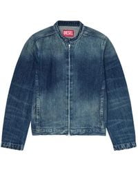 DIESEL - D-Glory-Fsj Denim Jacket - Lyst