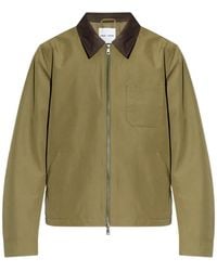 Samsøe & Samsøe - Sarobin Z Chest-Pocket Contrastong-Collar Jacket - Lyst