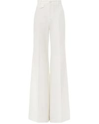 Chloé - Pantaloni Svasati A Vita Alta - Lyst