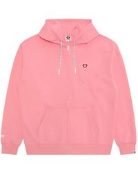 Aape By A Bathing Ape - Heart-Motif Zip-Up Hoodie - Lyst