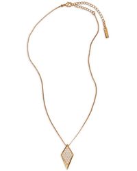 Versace - Collar Blade Con Cristales - Lyst