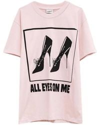 VAQUERA - All Eyes On Me Graphic-Print T-Shirt - Lyst