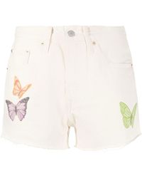 Hello Kitty Printed Denim Shorts 