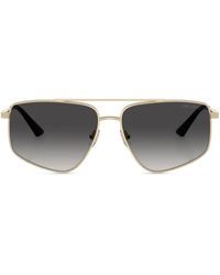 Jimmy Choo - Sonnenbrille Mit Geometrischem Gestell - Lyst
