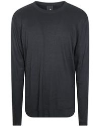 Thom Krom - Distressed Long-Sleeve T-Shirt - Lyst