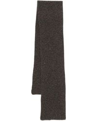 Agnona - Schal Mit Knopfdetail - Lyst