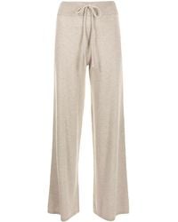 Lisa Yang - Drawstring Wide-Leg Cashmere Trousers - Lyst