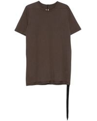 Rick Owens - Central-Seam Short-Sleeve T-Shirt - Lyst