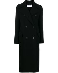 Harris Wharf London Double buttoned coat - Negro