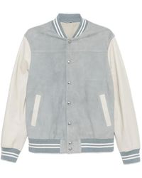 Eleventy - Striped-Trim Jacket - Lyst