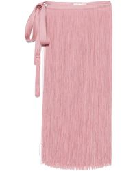 Blumarine - Minirock mit Fransen - Lyst