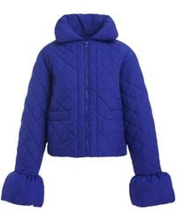 Essentiel Antwerp - Zip-Up Quilted Jacket - Lyst