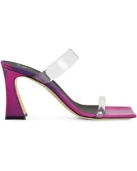Giuseppe Zanotti - 85Mm Faminia Plexi Sandals - Lyst