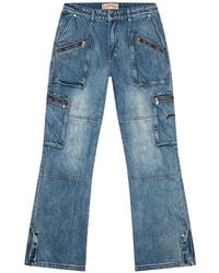 Godspeed - Flared Cargo Jeans - Lyst