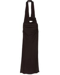 Christopher Esber - Draped Cut-Out Maxi Dress - Lyst