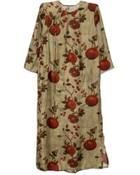 Uma Wang - Abito Con Stampa Grafica - Lyst