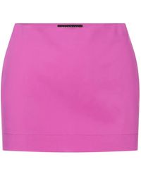 Gianluca Capannolo - Zip-Fastening Mini Skirt - Lyst