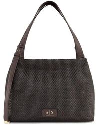 ARMANI EXCHANGE - Mini Structured Shoulder Bag - Lyst