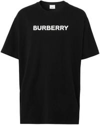 Burberry - Oversized Logo T-shirt - Lyst
