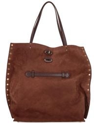 Zanellato - Medium A'Spasso Studded Leather Tote Bag - Lyst