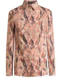 Etro - Blouse Met Paisley-Print - Lyst