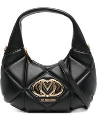 Love Moschino - キルティング ショルダーバッグ - Lyst