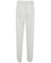 Calvin Klein - Pleated Tailored Trousers - Lyst