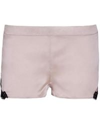 Aubade - Toi Mon Amour Lace-Trim Pyjama Shorts - Lyst
