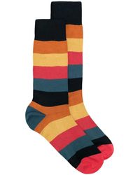 Paul Smith - Calcetines con diseño colour block y logo - Lyst