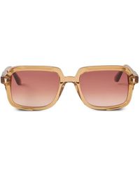 Sandro - Logo-Plaque Rectangle-Frame Sunglasses - Lyst