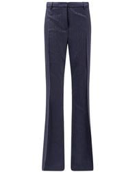 Etro - Paisley-Pattern Flared Trousers - Lyst