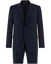 BOGGI - Prince Of Wales Check Stretch Wool Suit - Lyst