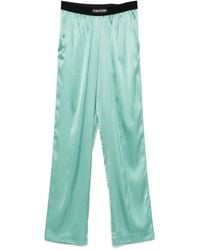 Tom Ford - Pantalon De Pyjama En Satin - Lyst