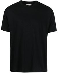 AURALEE - Crew-Neck Cotton T-Shirt - Lyst