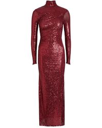 Needle & Thread - Malia Sequin Turtleneck Midi Dress - Lyst
