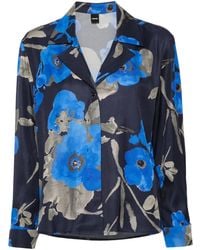 BOSS - Floral-Print Shirt - Lyst