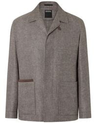 ZEGNA - Patch Pocket Chore Jacket - Lyst