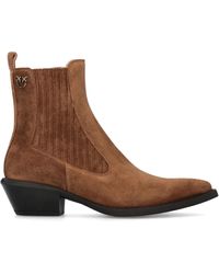 Pinko - Botines con detalle de hebilla - Lyst