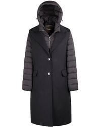 Moorer - Jaya-Cwx Hooded Quilted Wool Vest-Coat Set - Lyst