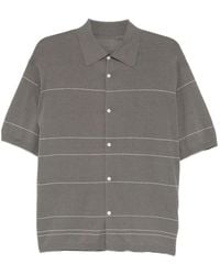 CROQUIS - Collared Striped Shirt - Lyst