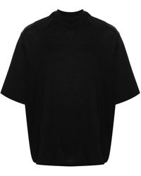 The Attico - Logo-embroidered Cotton T-shirt - Lyst