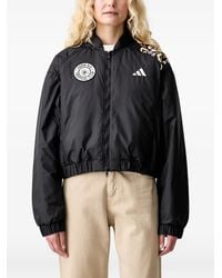 adidas - X Farm Rio Floral-Print Bomber Jacket - Lyst